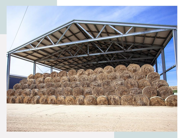 Строительство сенохранилищ в Александров от 643 руб.