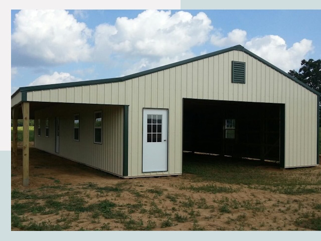 Строительство конюшен в Александрове