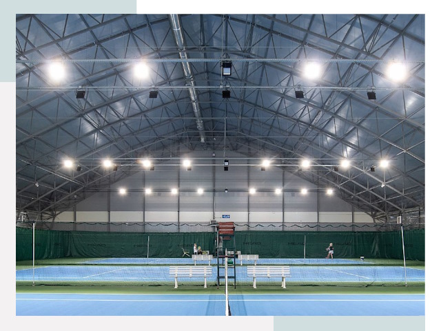 Строительство теннисных кортов в Александров от 643 руб.