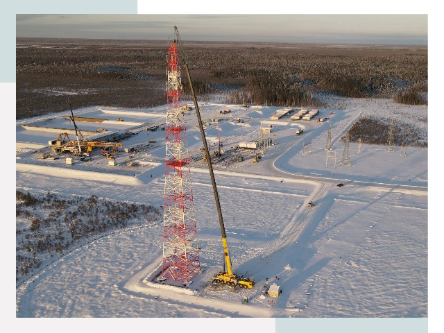 Мачты связи в Александрове