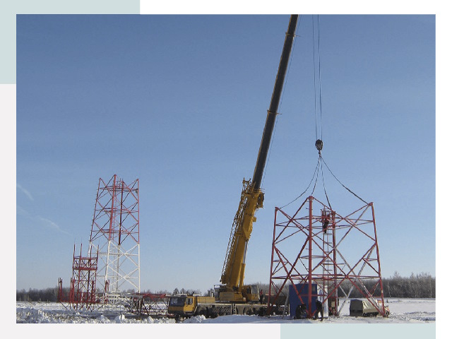 Монтаж вышек связи в Александрове