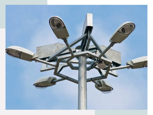 Монтаж осветительных мачт в Александрове