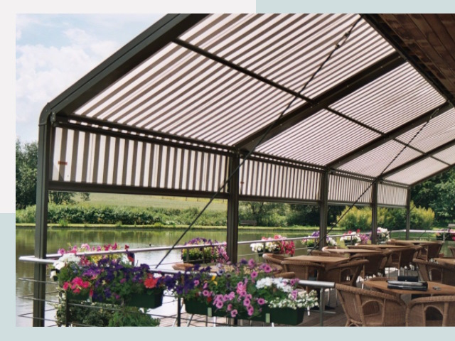 Элегантные навесы для кафе от 643 руб в Александров