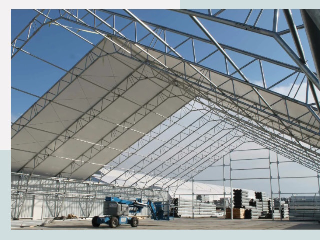 Каркасно-тентовые сооружения от СтальСтрой-Лкн по цене 643 руб.