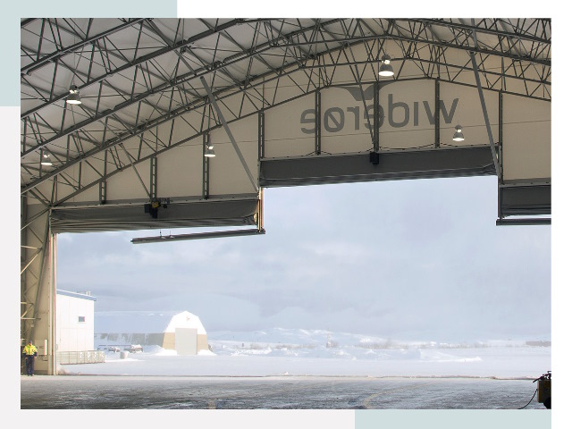 Ворота для ангаров в Александрове