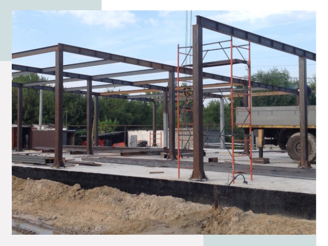 Фундамент для ангаров в Александрове