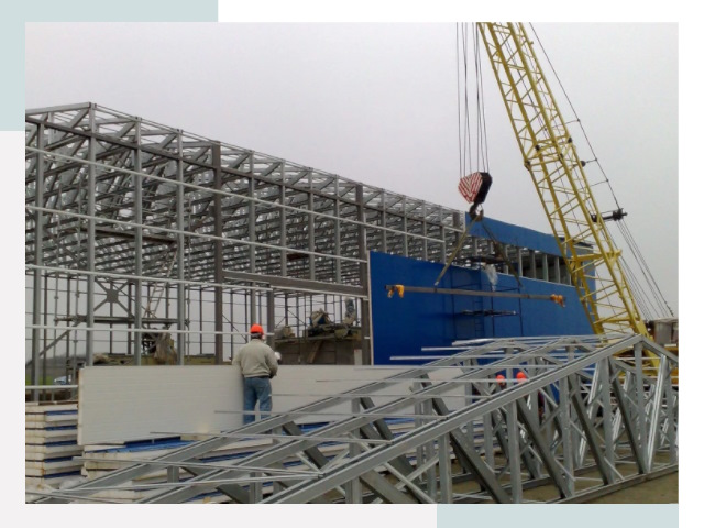 Монтаж ангаров в Александрове