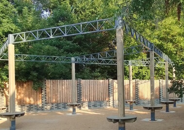 Терраса из металлоконструкций под ключ, проектирование, изготовление и монтаж от СтальСтрой-Лкн